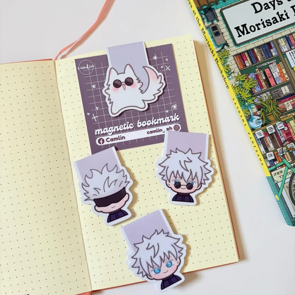 Gojo Satoru Anime Jujutsu Kaisen Magnetic Bookmarks
